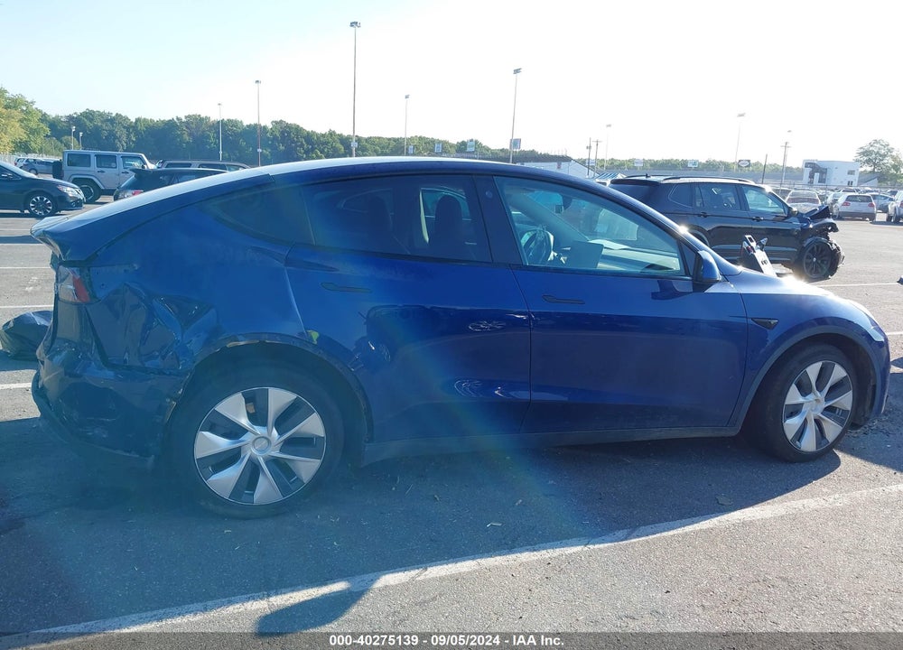 2021 TESLA MODEL Y LONG RANGE DUAL MOTOR ALL-WHEEL DRIVE VIN: 5YJYGDEEXMF278938