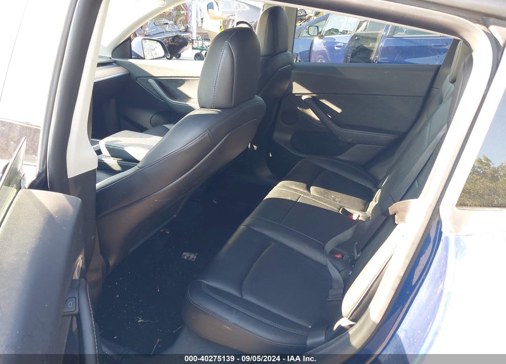 2021 TESLA MODEL Y LONG RANGE DUAL MOTOR ALL-WHEEL DRIVE VIN: 5YJYGDEEXMF278938