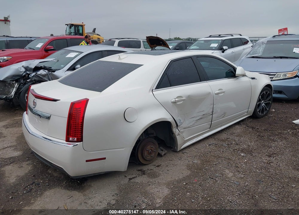 2011 CADILLAC CTS LUXURY VIN: 1G6DH5EY9B0119726