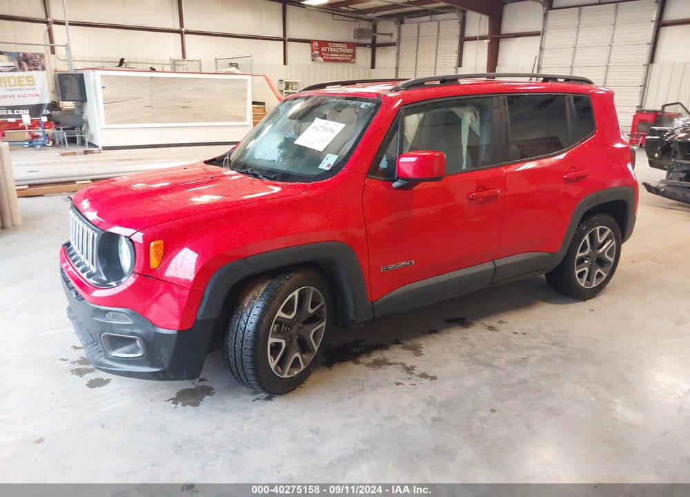 2018 JEEP RENEGADE LATITUDE FWD VIN: ZACCJABB6JPJ19002