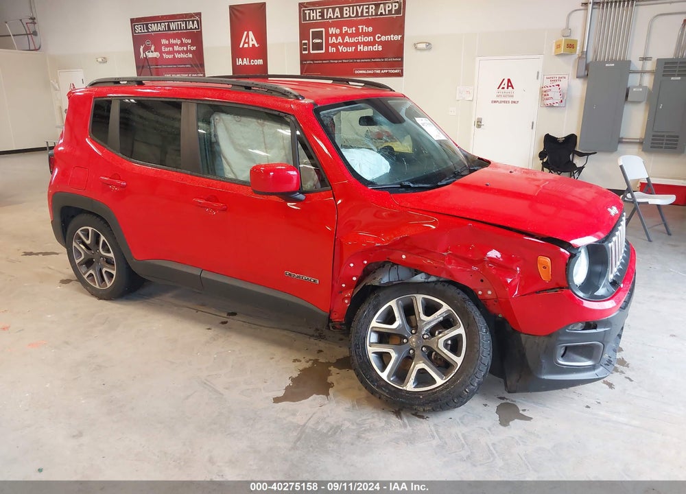 2018 JEEP RENEGADE LATITUDE FWD VIN: ZACCJABB6JPJ19002
