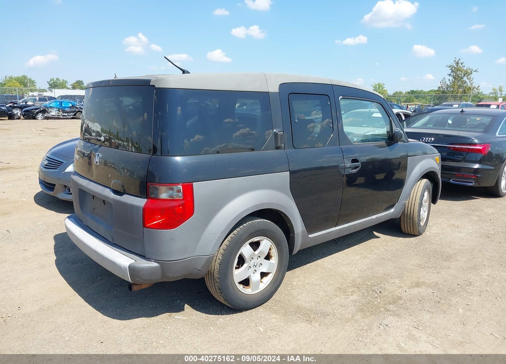 2004 HONDA ELEMENT EX VIN: 5J6YH28574L007422