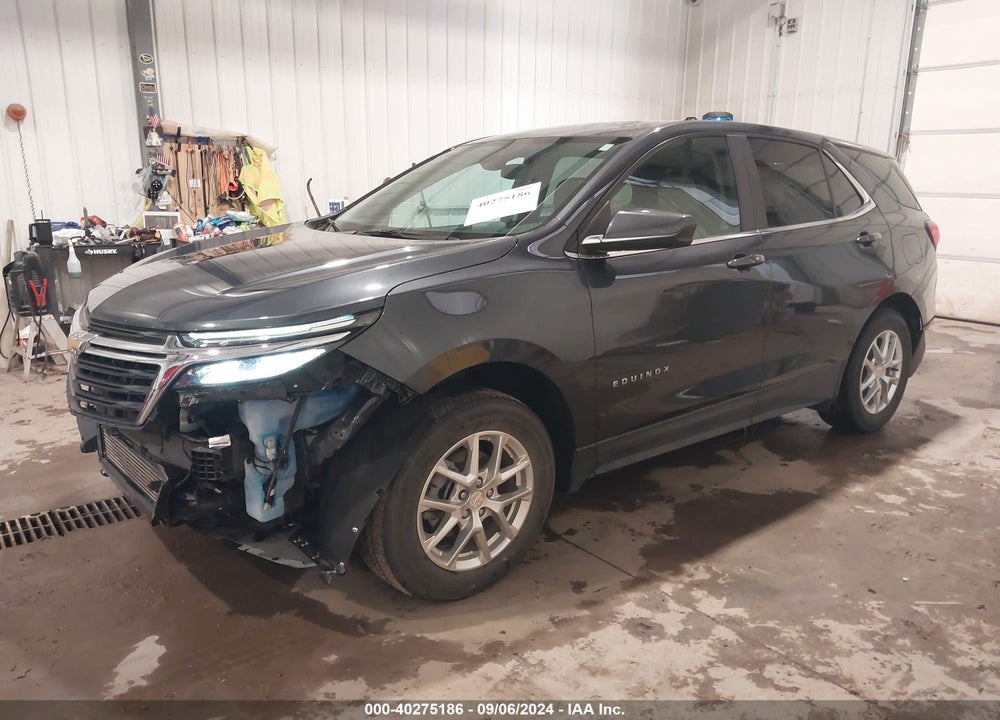 2022 CHEVROLET EQUINOX AWD LT VIN: 2GNAXUEV0N6136193