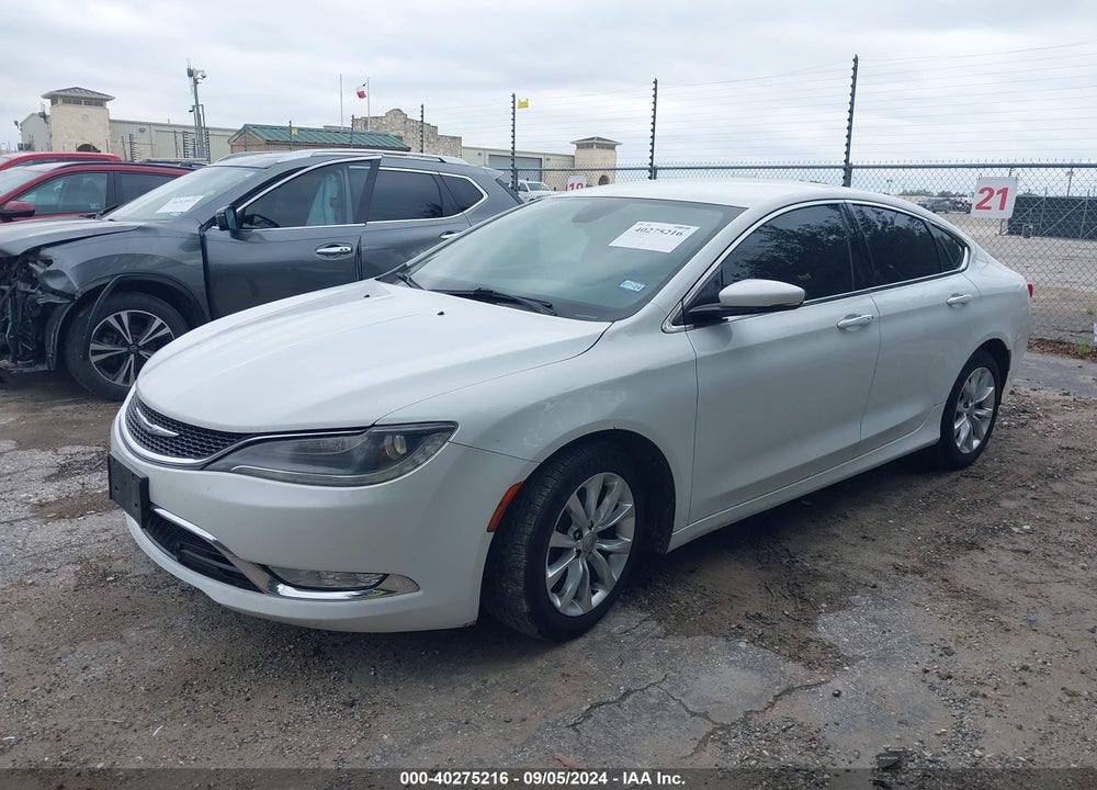 2015 CHRYSLER 200 C VIN: 1C3CCCCGXFN631935