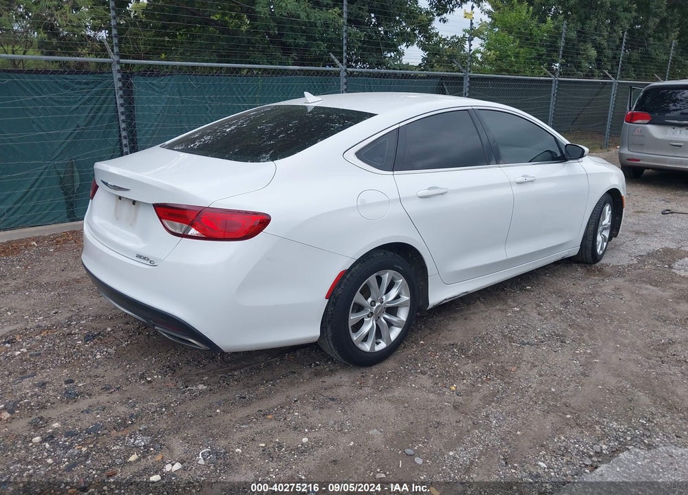 2015 CHRYSLER 200 C VIN: 1C3CCCCGXFN631935
