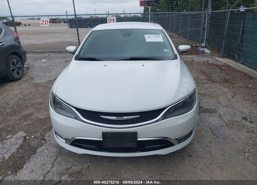 2015 CHRYSLER 200 C VIN: 1C3CCCCGXFN631935
