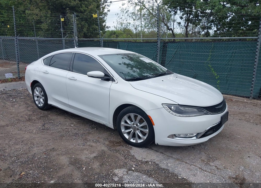 2015 CHRYSLER 200 C VIN: 1C3CCCCGXFN631935