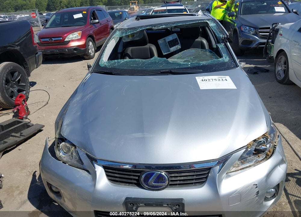 2013 LEXUS CT 200H VIN: JTHKD5BH3D2172318
