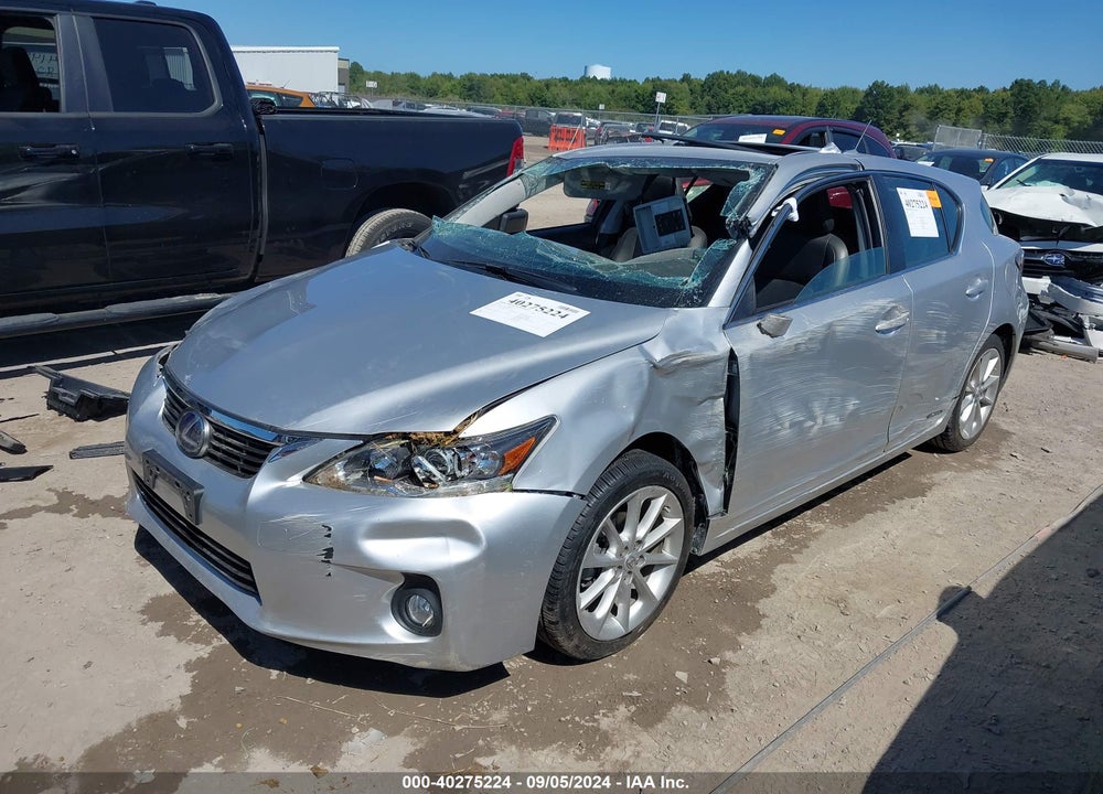 2013 LEXUS CT 200H VIN: JTHKD5BH3D2172318