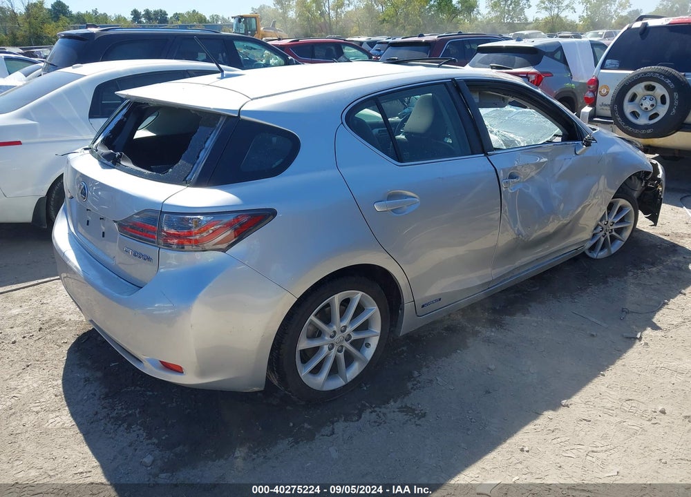 2013 LEXUS CT 200H VIN: JTHKD5BH3D2172318