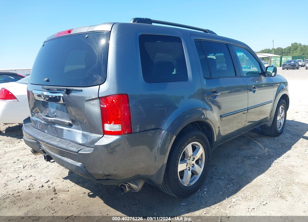 2010 HONDA PILOT EX VIN: 5FNYF3H46AB003174