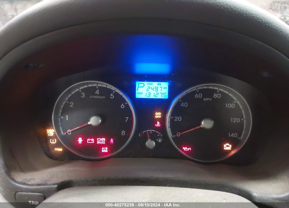 2011 HYUNDAI ACCENT GLS VIN: KMHCN4AC6BU606490