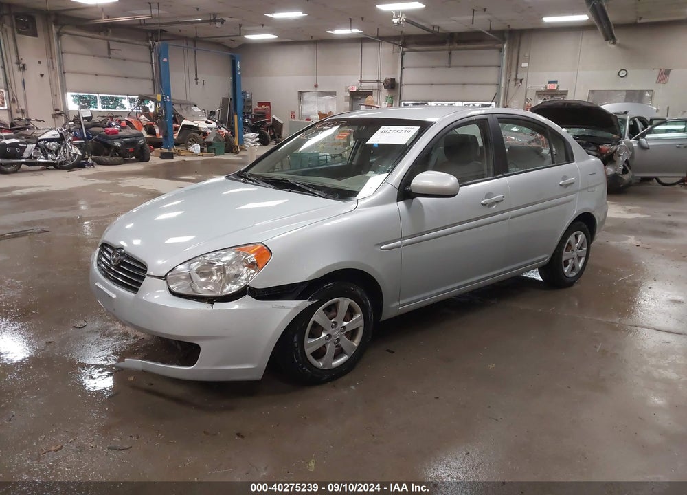 2011 HYUNDAI ACCENT GLS VIN: KMHCN4AC6BU606490