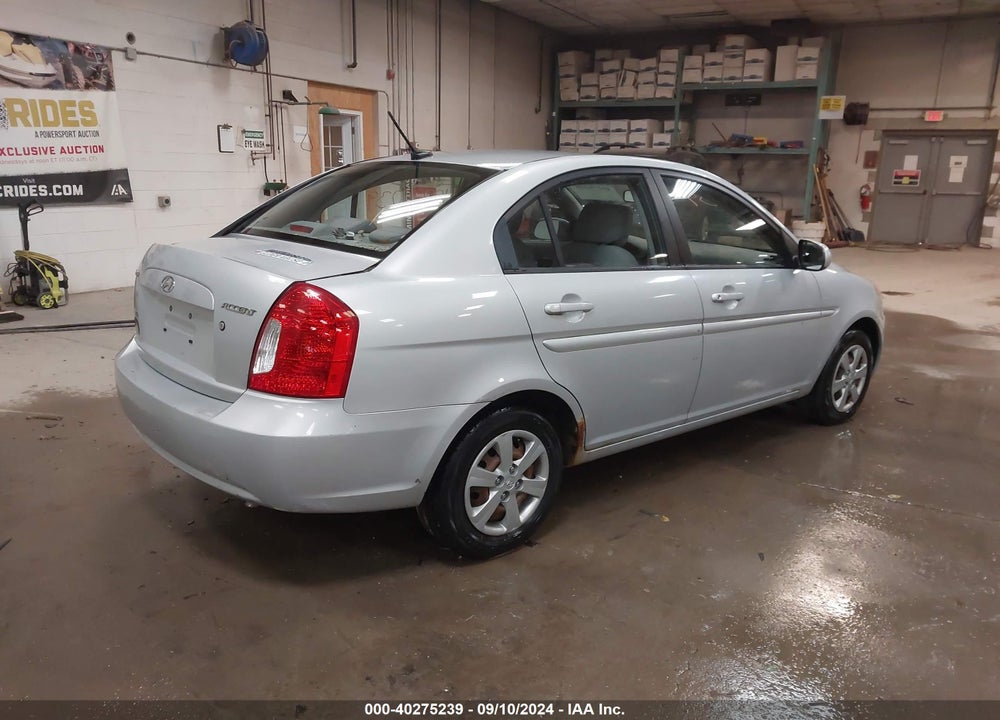 2011 HYUNDAI ACCENT GLS VIN: KMHCN4AC6BU606490