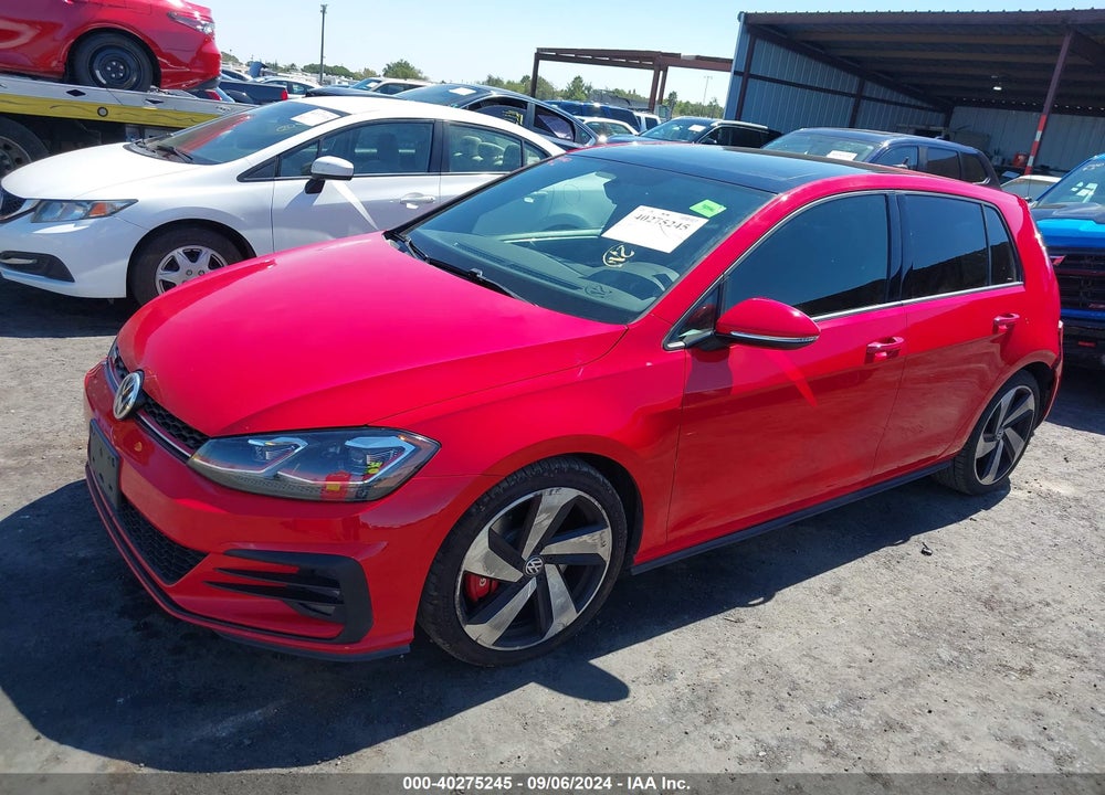 2018 VOLKSWAGEN GOLF GTI 2.0T AUTOBAHN/2.0T S/2.0T SE VIN: 3VW447AU1JM265098