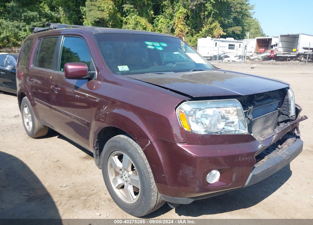 2010 HONDA PILOT EX-L VIN: 5FNYF4H58AB008486