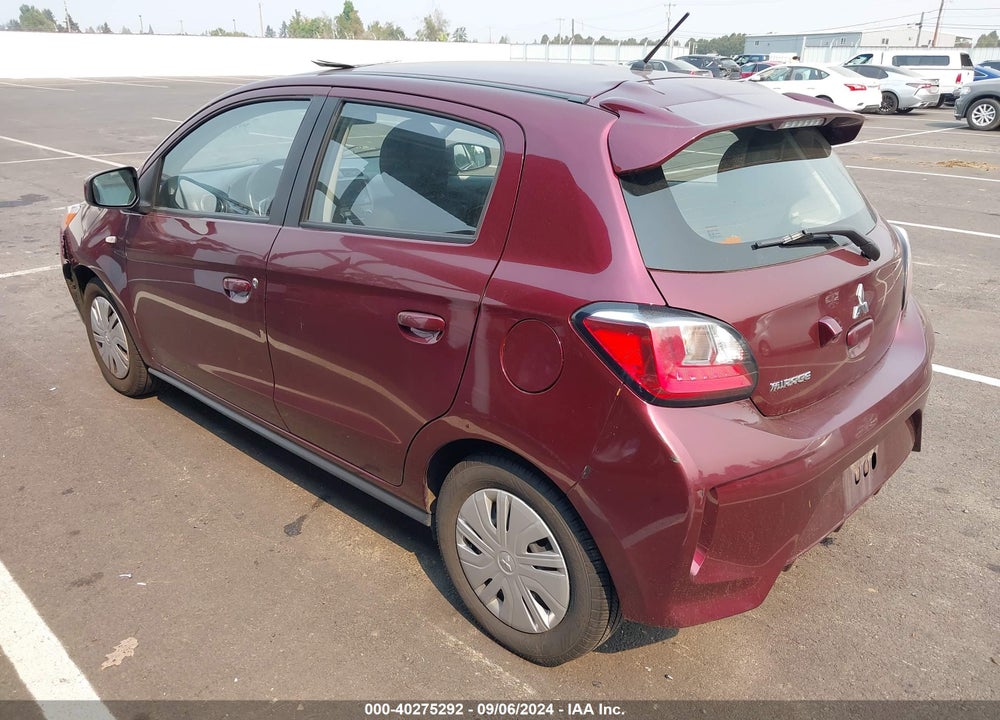 2021 MITSUBISHI MIRAGE CARBONITE EDITION/ES/LE VIN: ML32AUHJ9MH006576