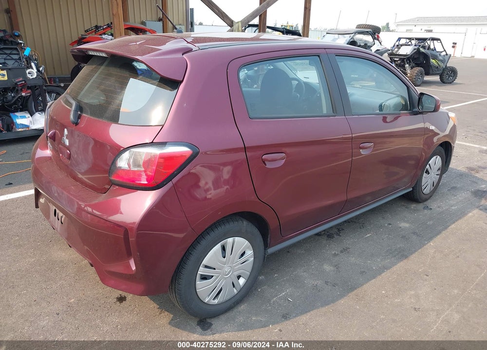 2021 MITSUBISHI MIRAGE CARBONITE EDITION/ES/LE VIN: ML32AUHJ9MH006576