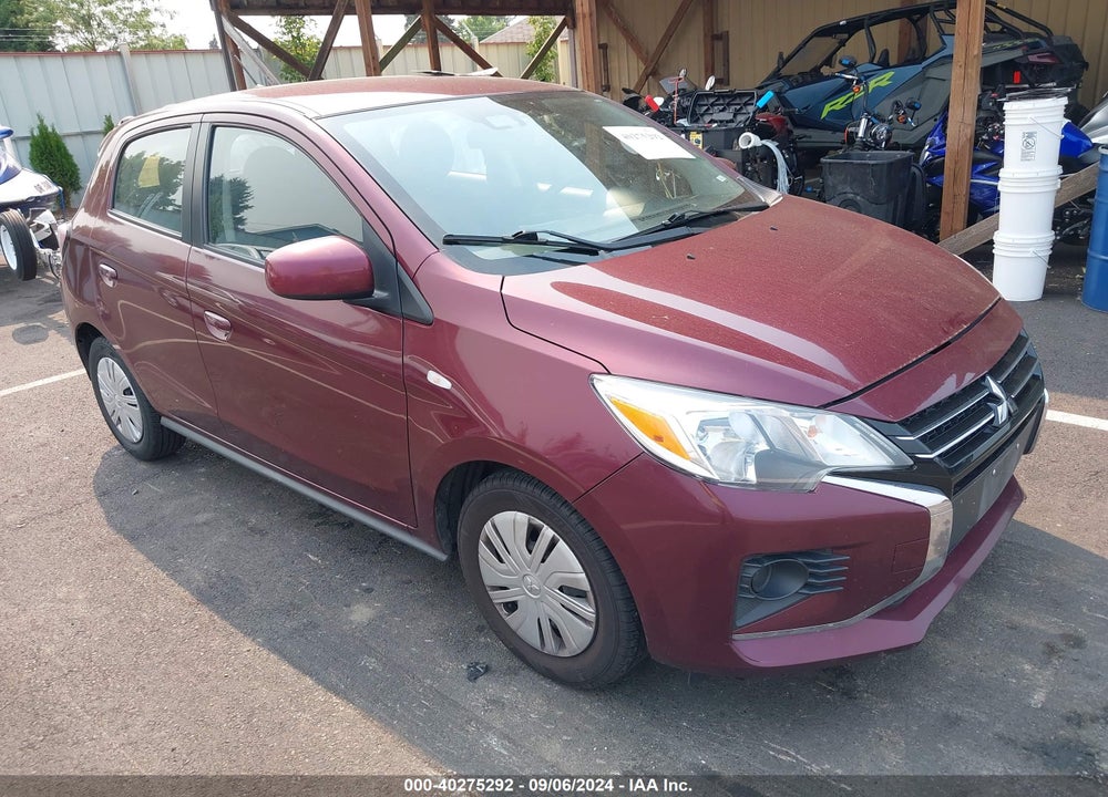 2021 MITSUBISHI MIRAGE CARBONITE EDITION/ES/LE VIN: ML32AUHJ9MH006576