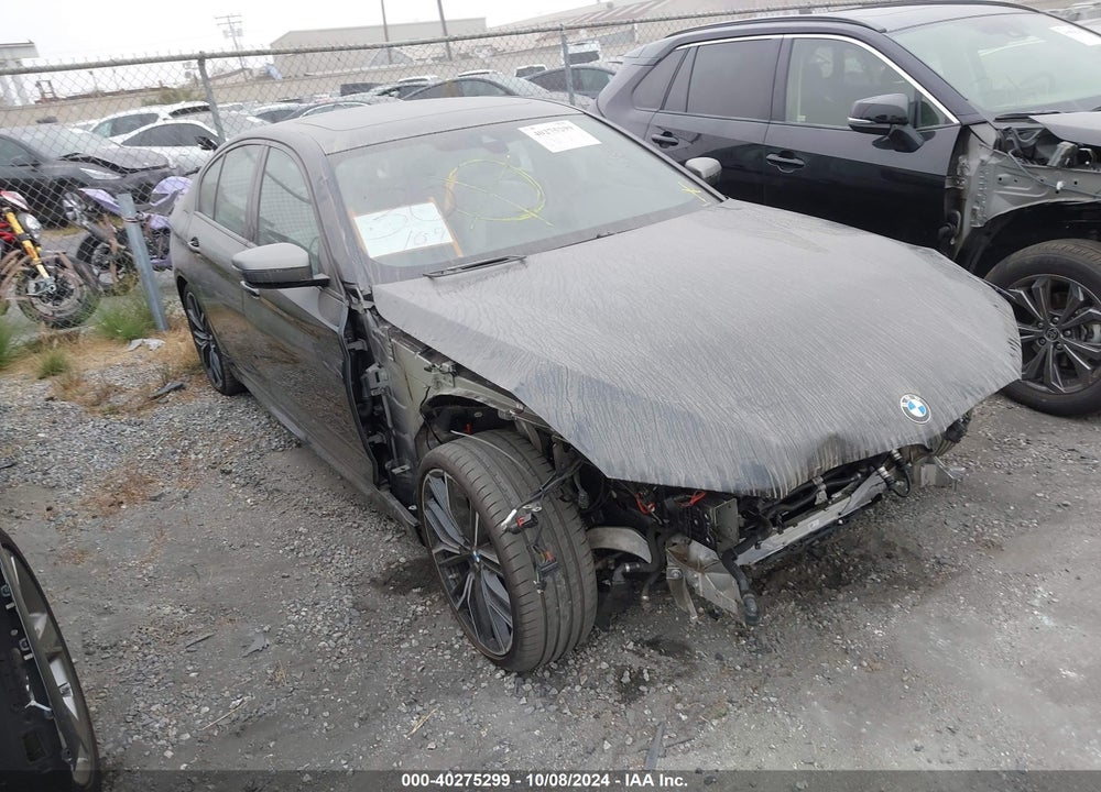 2022 BMW M550 I XDRIVE VIN: WBA13BK01NCJ50139