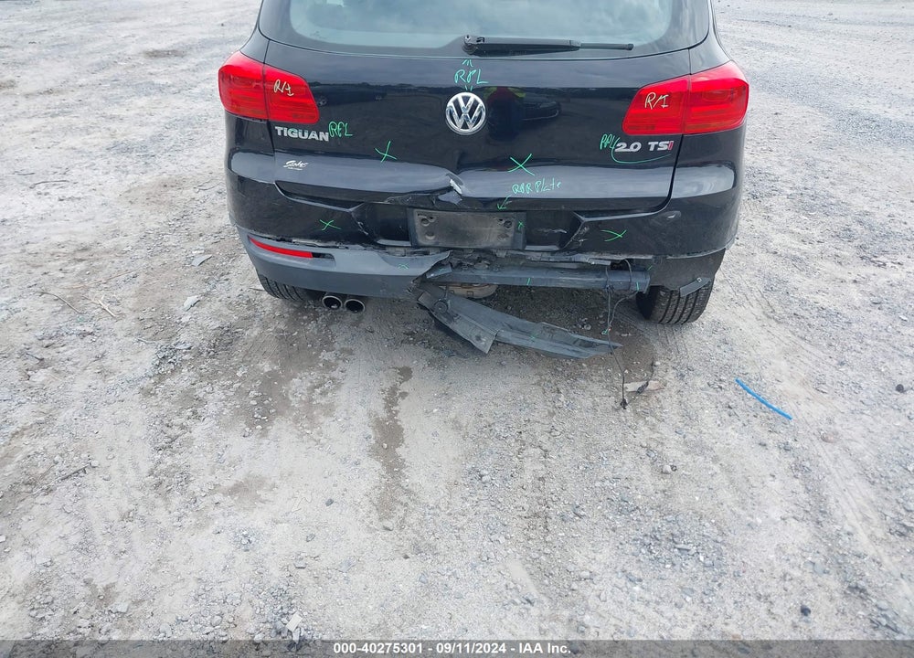 2014 VOLKSWAGEN TIGUAN S VIN: WVGAV3AX0EW548003