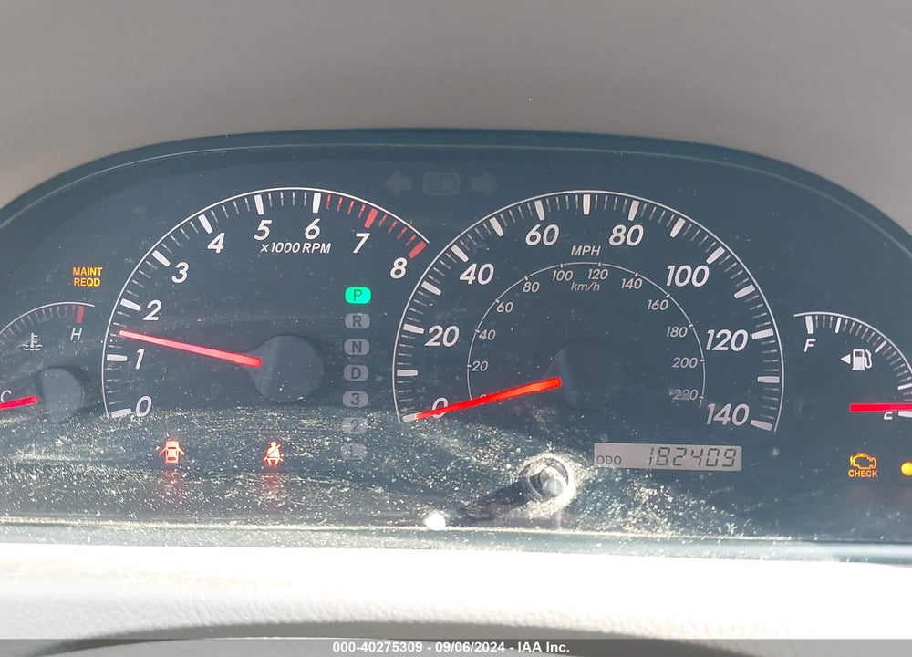 2005 TOYOTA CAMRY XLE V6 VIN: JTDBF32K950166743