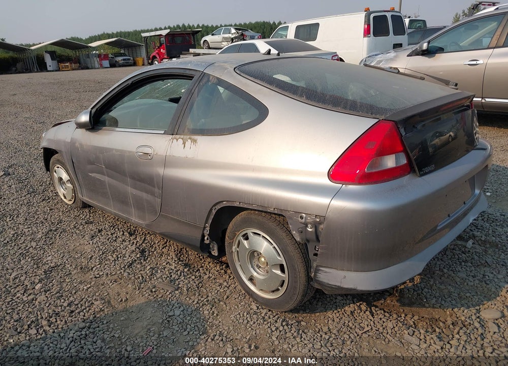 2001 HONDA INSIGHT BASE W/AC VIN: JHMZE13781T001290