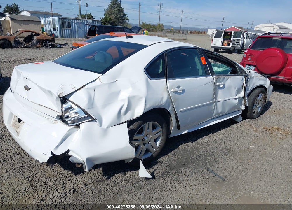 2013 CHEVROLET IMPALA LT VIN: 2G1WG5E33D1147387