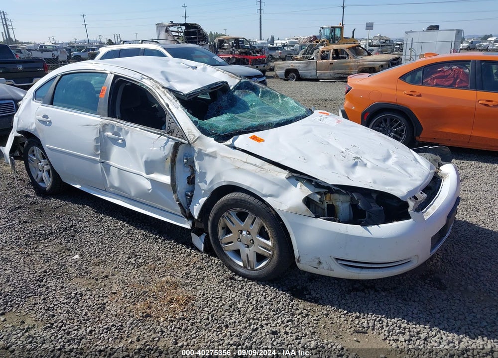 2013 CHEVROLET IMPALA LT VIN: 2G1WG5E33D1147387