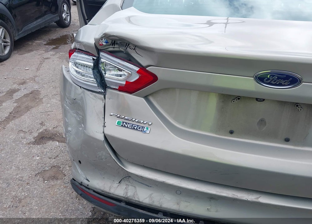 2015 FORD FUSION ENERGI SE LUXURY VIN: 3FA6P0PU6FR159831