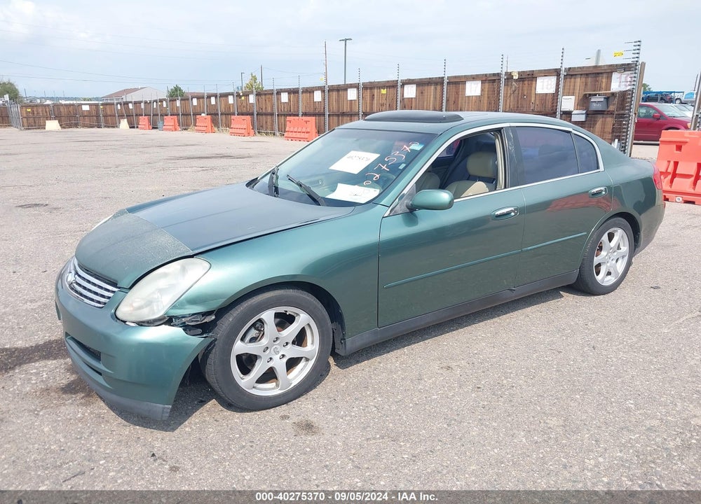 2003 INFINITI G35 LUXURY LEATHER VIN: JNKCV51E43M300612