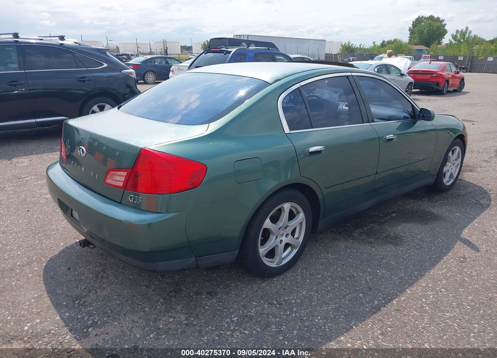 2003 INFINITI G35 LUXURY LEATHER VIN: JNKCV51E43M300612