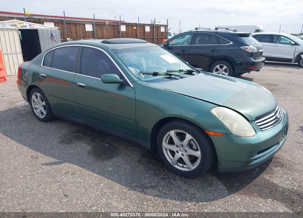 2003 INFINITI G35 LUXURY LEATHER VIN: JNKCV51E43M300612