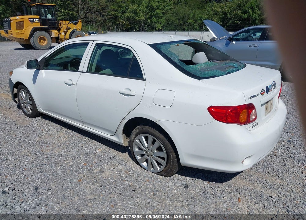 2010 TOYOTA COROLLA LE VIN: 2T1BU4EE0AC348784