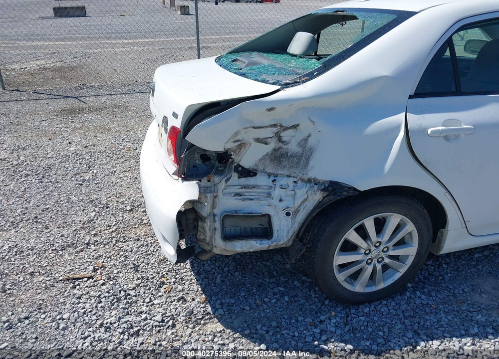 2010 TOYOTA COROLLA LE VIN: 2T1BU4EE0AC348784