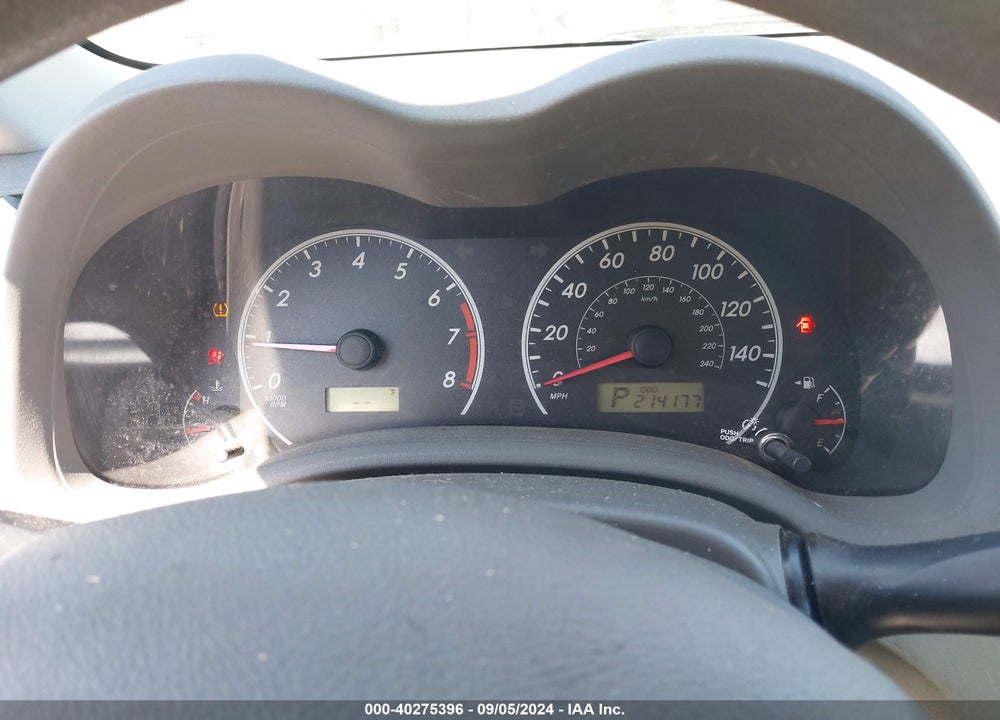 2010 TOYOTA COROLLA LE VIN: 2T1BU4EE0AC348784