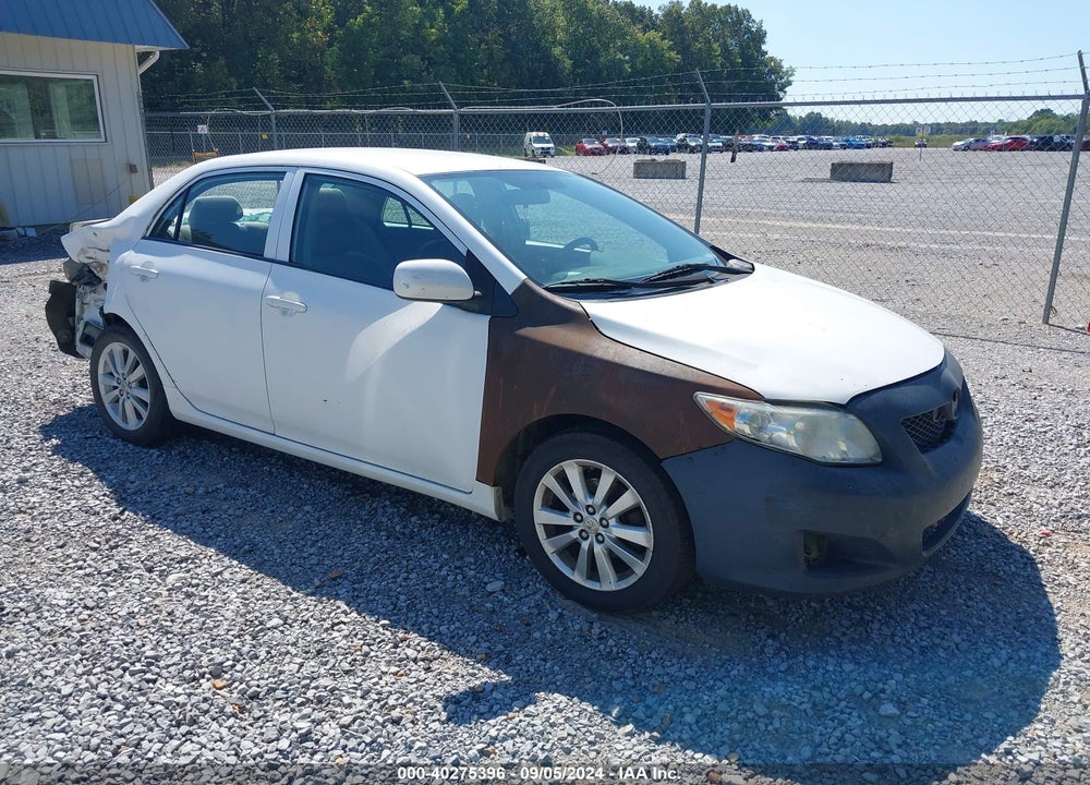 2010 TOYOTA COROLLA LE VIN: 2T1BU4EE0AC348784