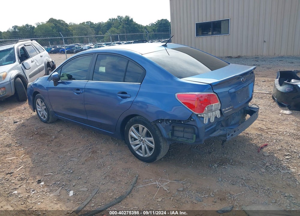 2016 SUBARU IMPREZA 2.0I PREMIUM VIN: JF1GJAB6XGH016629