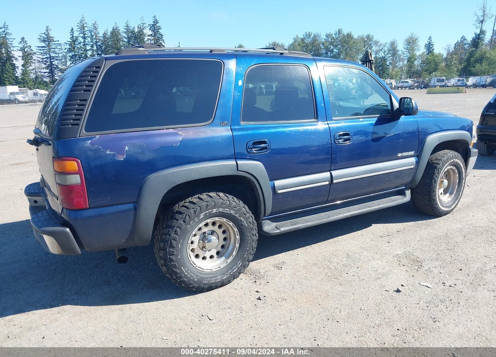 2002 CHEVROLET TAHOE LT VIN: 1GNEK13Z62R149227