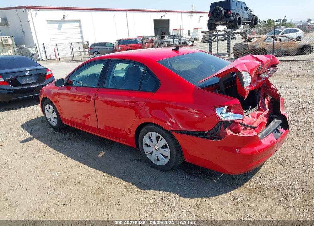 2014 VOLKSWAGEN JETTA 1.8T SE VIN: 3VWD17AJ9EM425944
