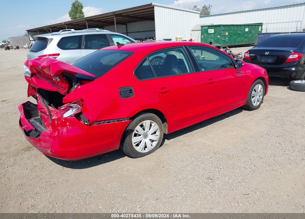 2014 VOLKSWAGEN JETTA 1.8T SE VIN: 3VWD17AJ9EM425944