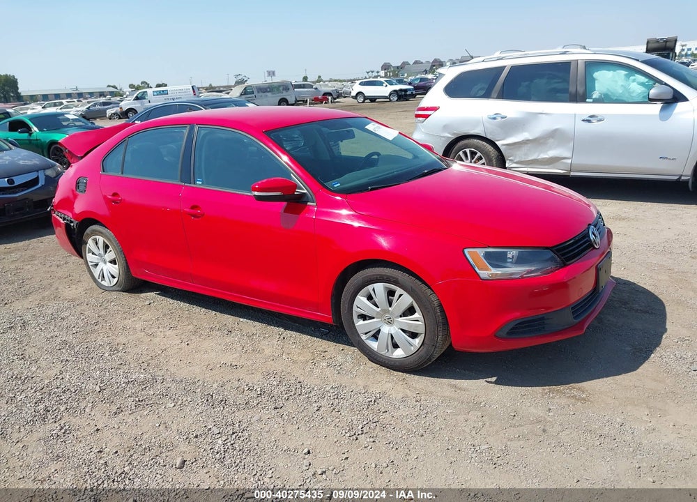2014 VOLKSWAGEN JETTA 1.8T SE VIN: 3VWD17AJ9EM425944