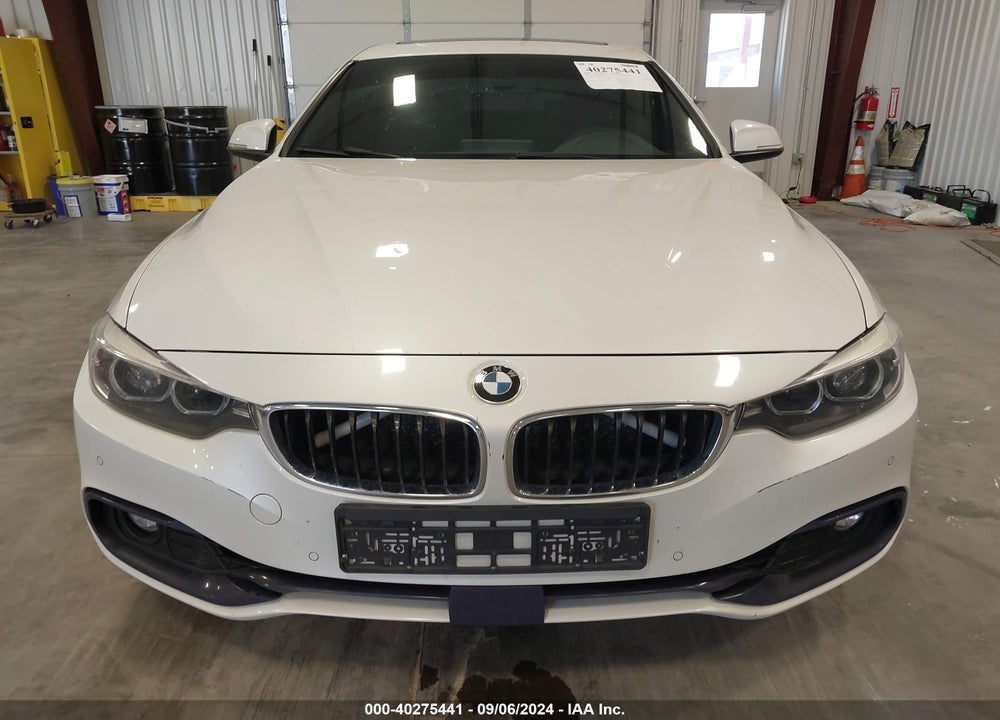 2018 BMW 430I GRAN COUPE VIN: WBA4J1C52JBM10717