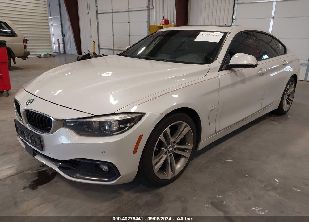 2018 BMW 430I GRAN COUPE VIN: WBA4J1C52JBM10717