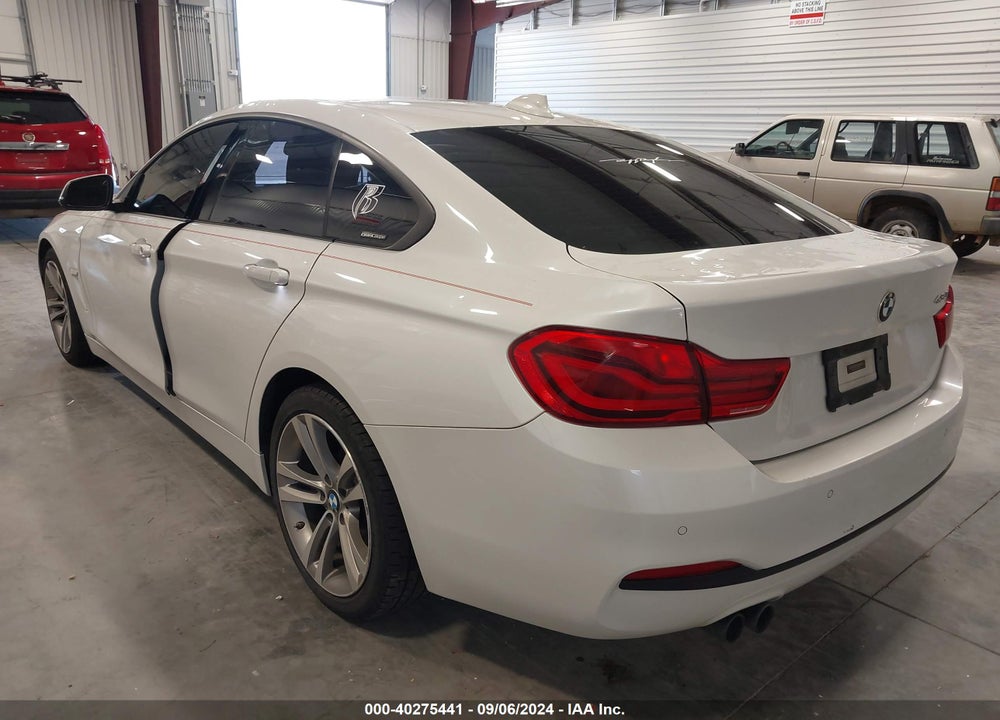 2018 BMW 430I GRAN COUPE VIN: WBA4J1C52JBM10717