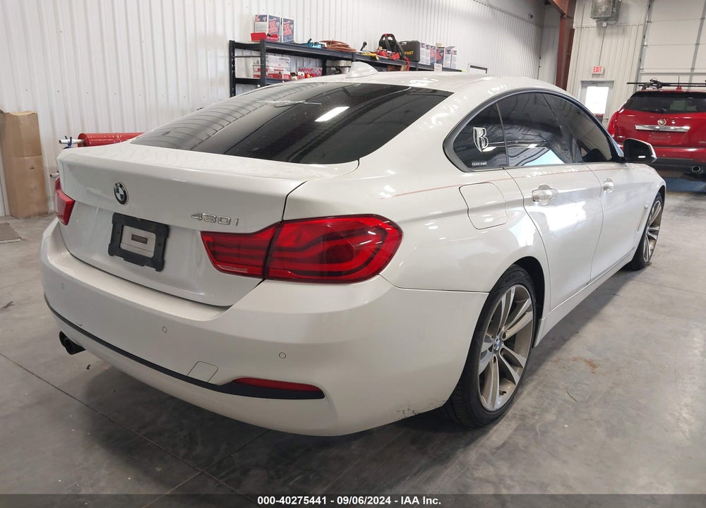 2018 BMW 430I GRAN COUPE VIN: WBA4J1C52JBM10717