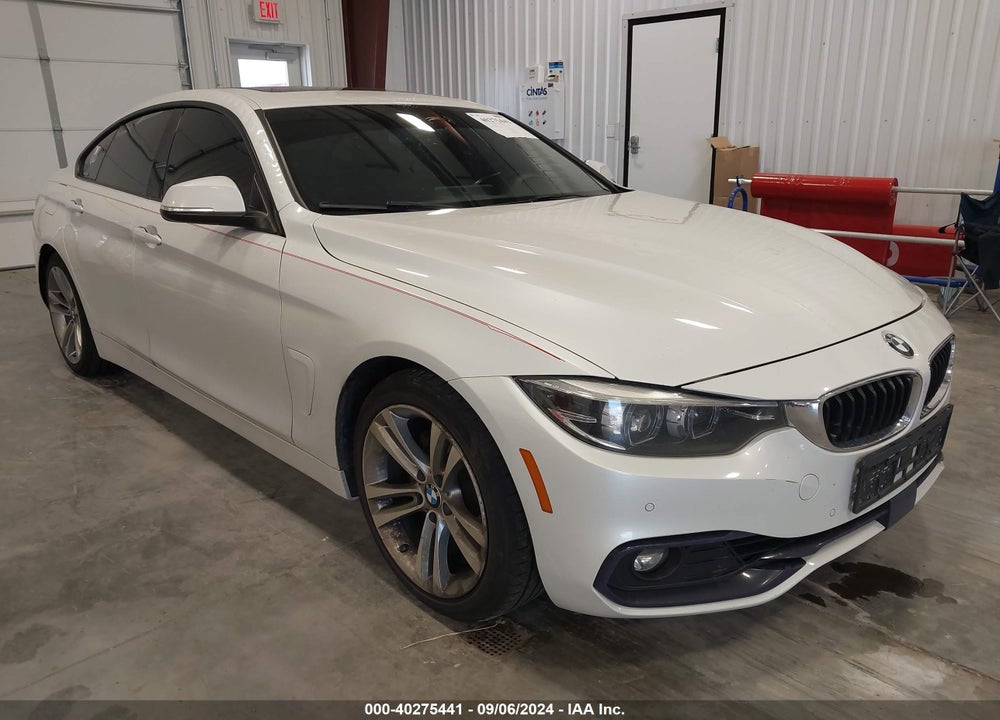 2018 BMW 430I GRAN COUPE VIN: WBA4J1C52JBM10717