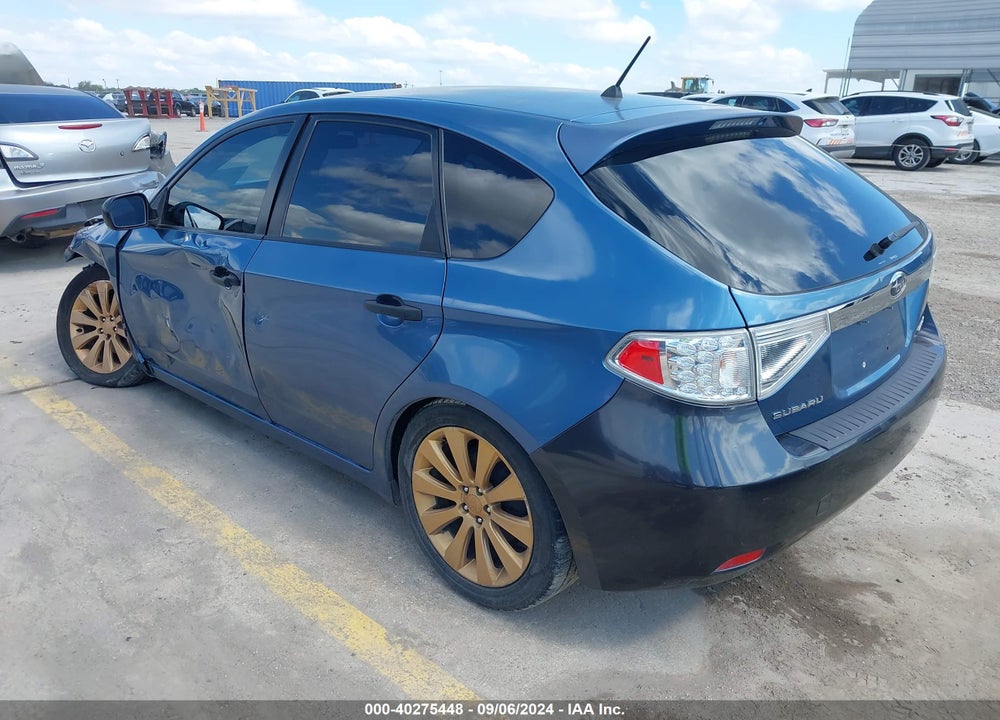 2008 SUBARU IMPREZA 2.5I VIN: JF1GH616X8H816388