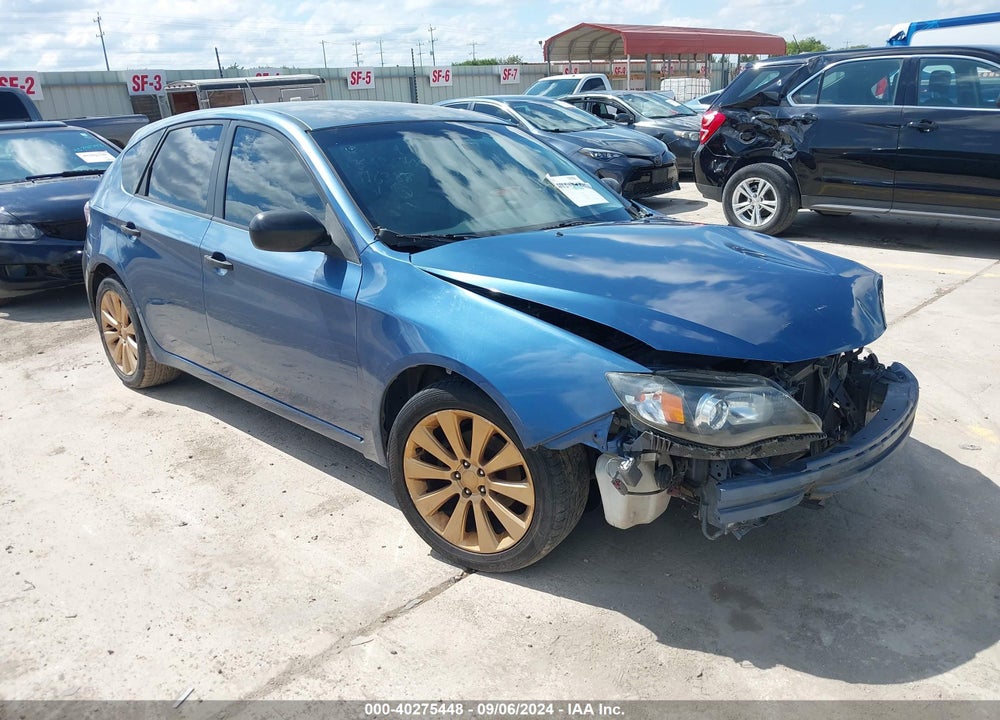 2008 SUBARU IMPREZA 2.5I VIN: JF1GH616X8H816388