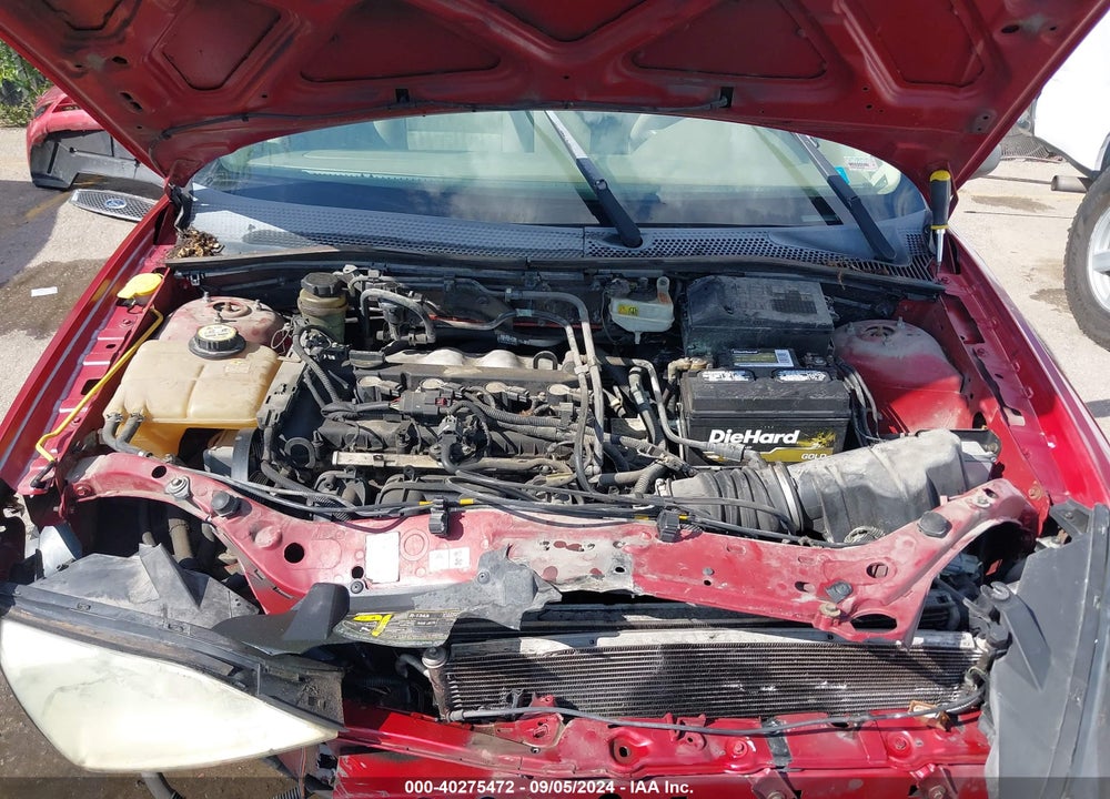 2005 FORD FOCUS ZX4 VIN: 1FAFP34N15W318166